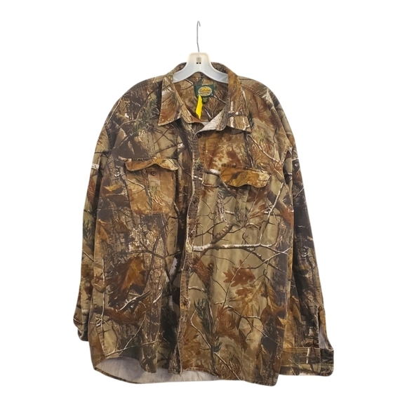 Cabela's Mens CamoBowhunter's Shirt Realtree Xtra Silent Weave Size 2XL/2XG - Picture 1 of 10